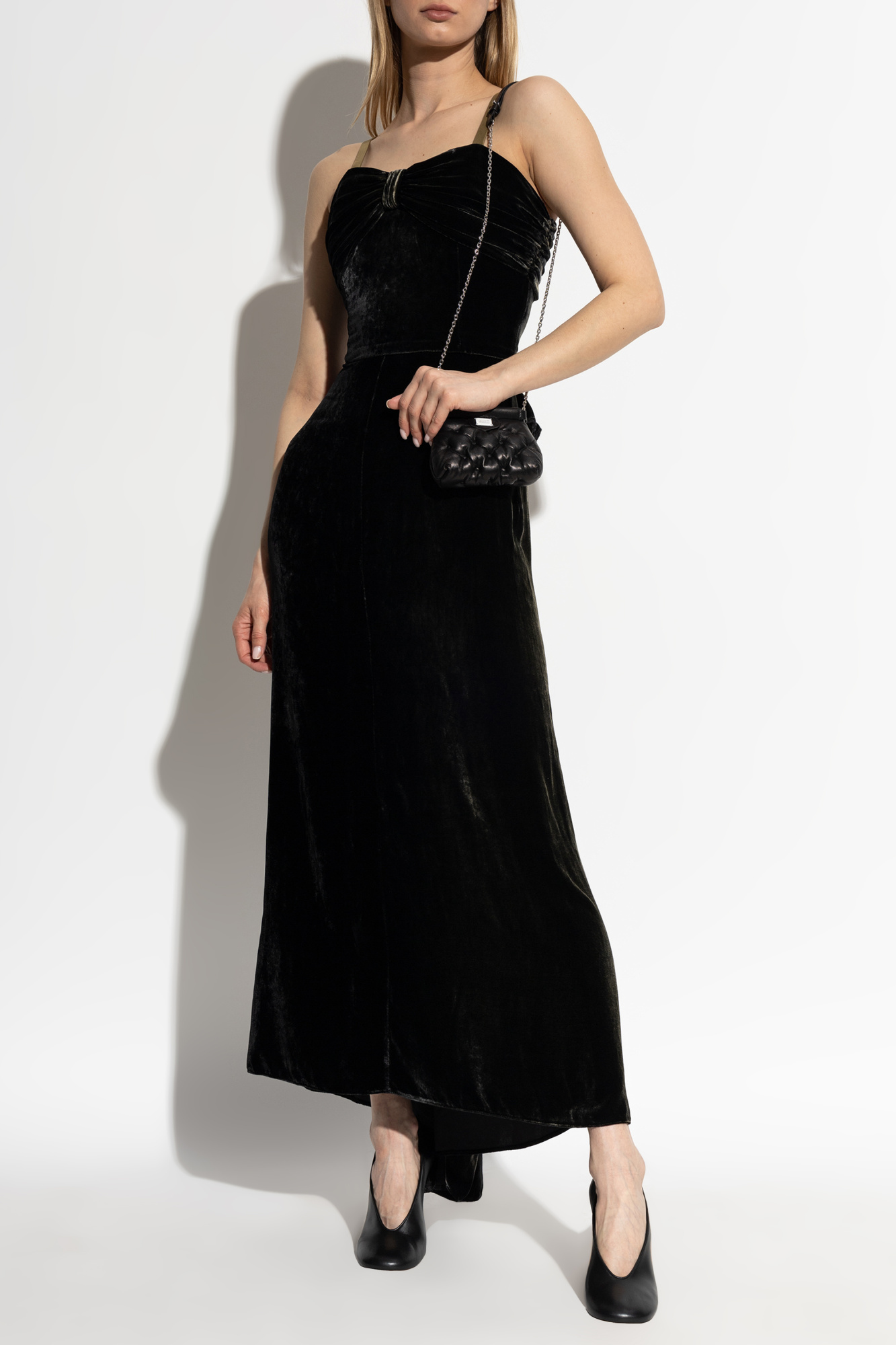 Maison Margiela Velvet Dress, Women's, Black