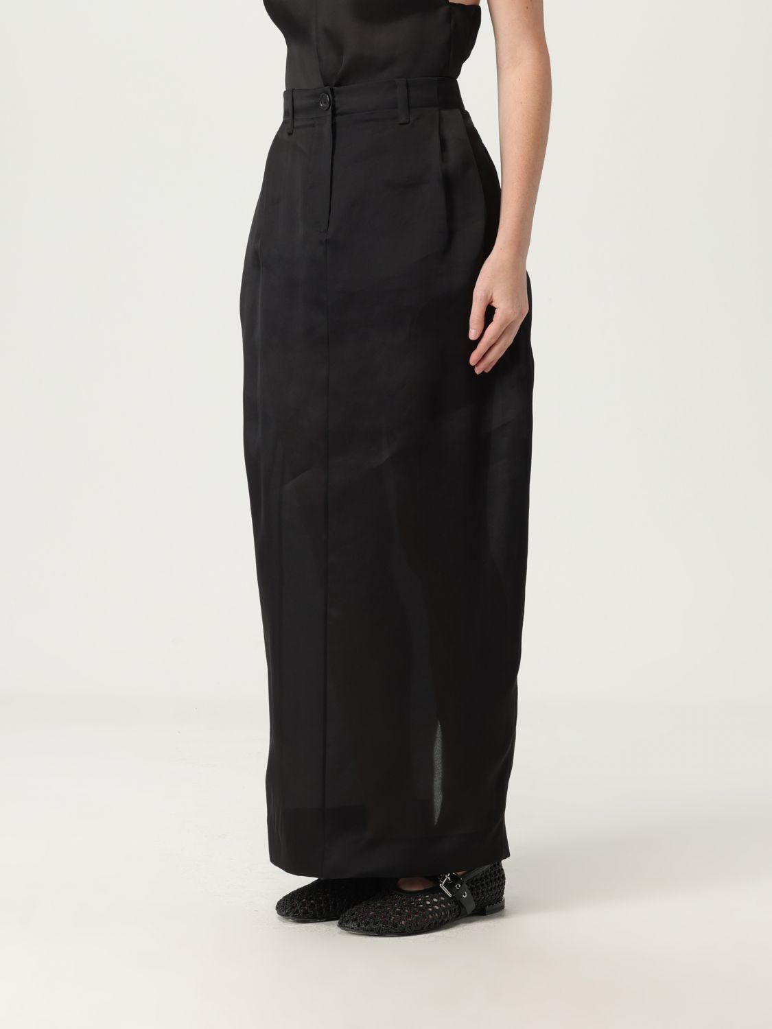Skirt KHAITE Woman color Black