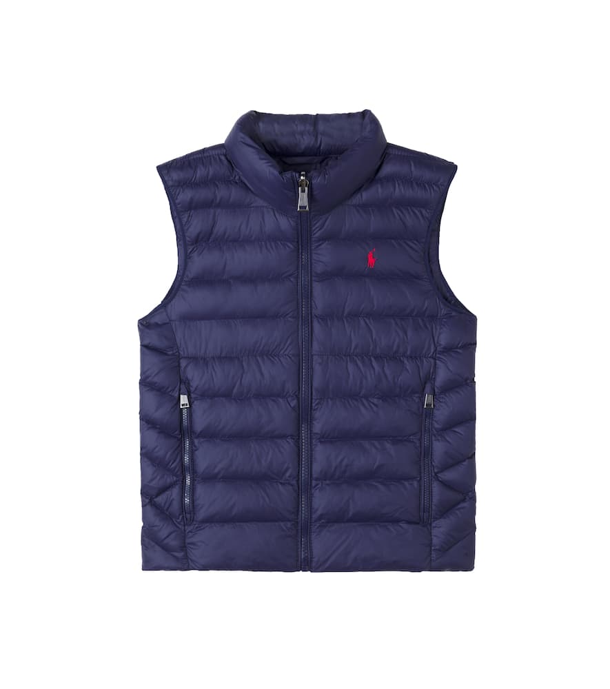 Quilted puffer vest