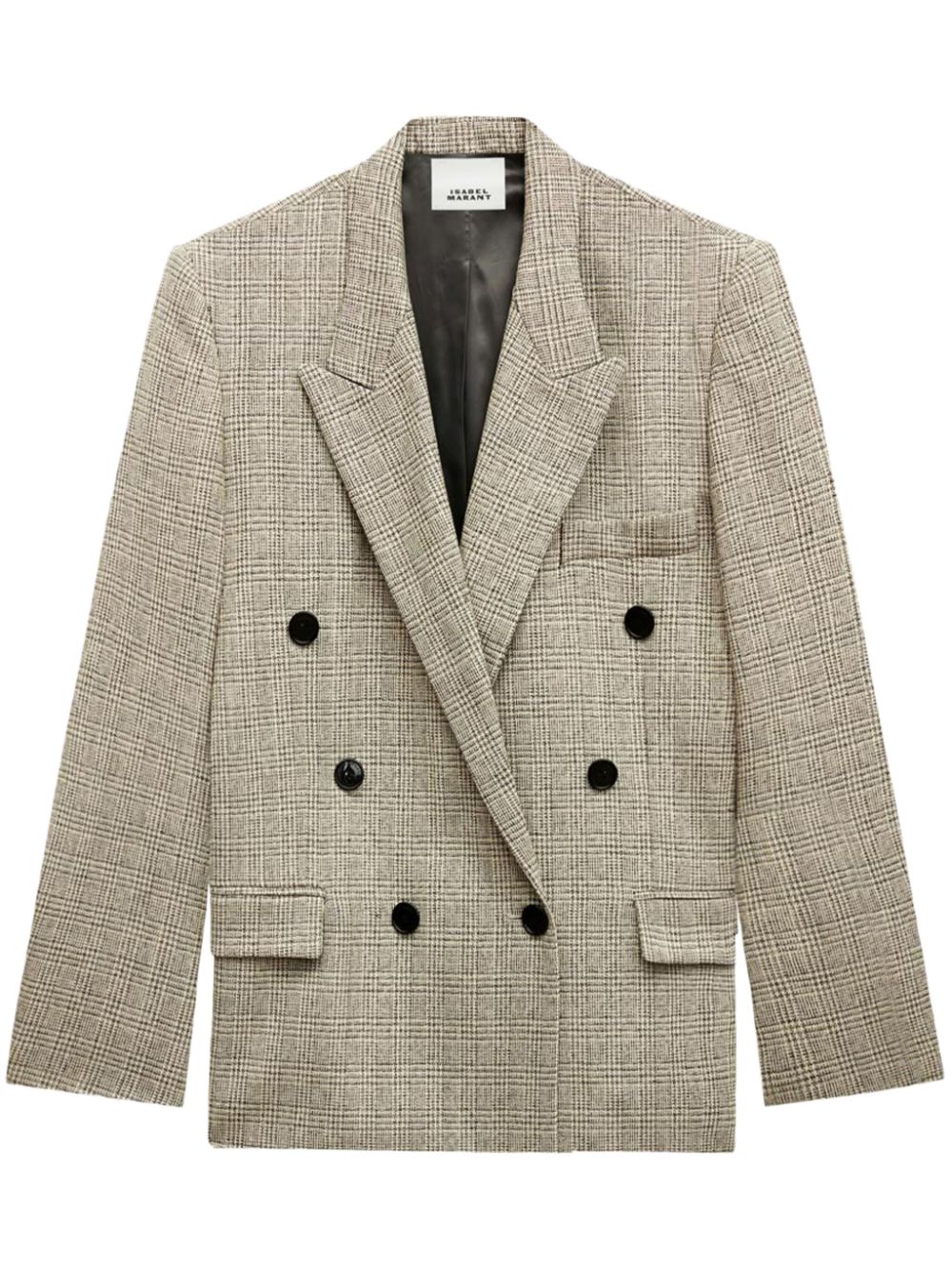 Klero double-breasted blazer - Neutrals