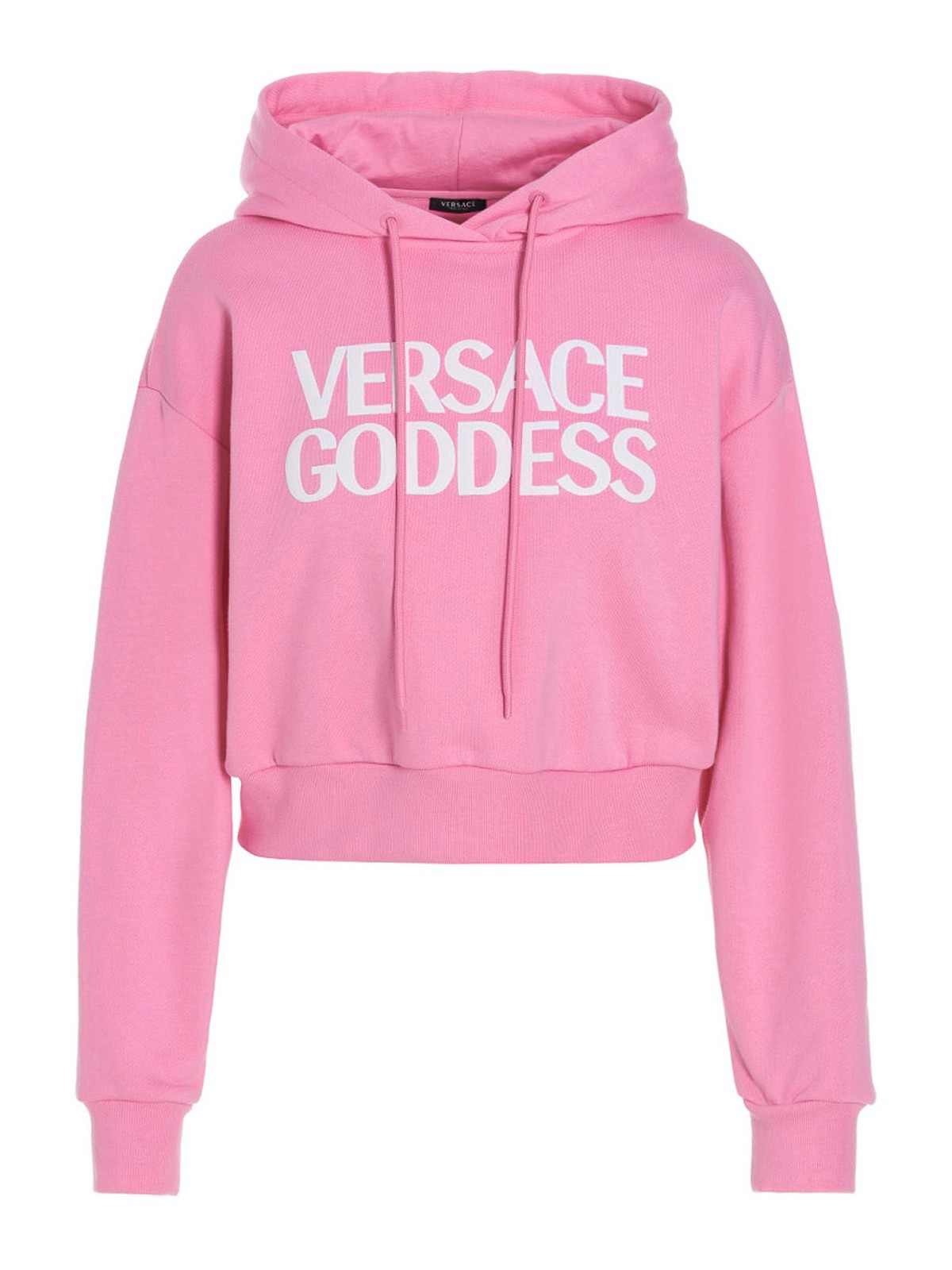 Goddess hoodie with cropped style