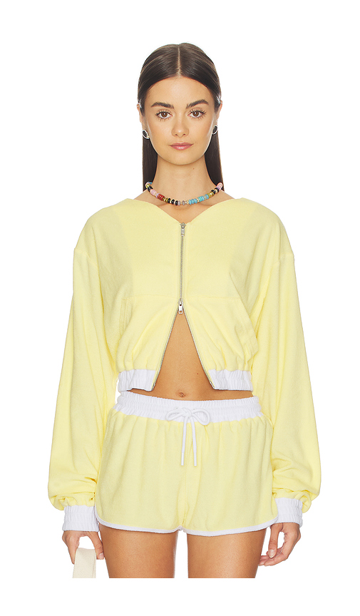 BY.DYLN Sophie Jacket in Yellow. XL. Also in XS, S