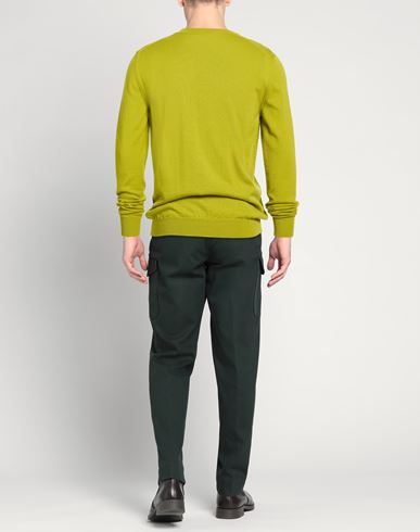 Man Sweater Lime green Size 44 Wool, Acrylic