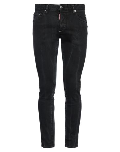 Man Denim pants Black