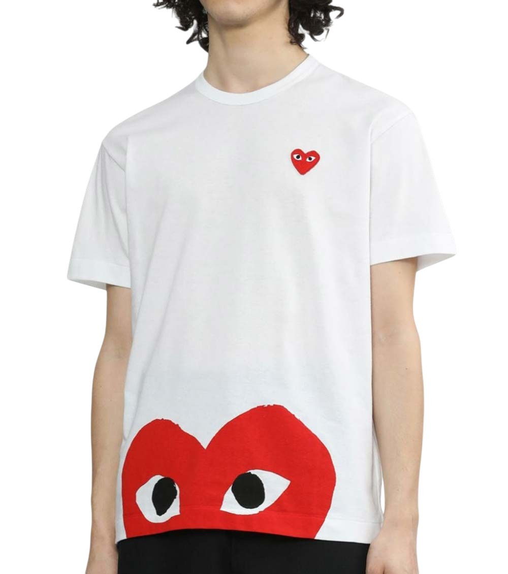 White Graphic Crew Neck T-Shirt