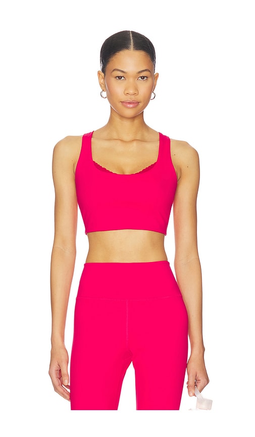 Spiritual Gangster Harmony Lace Bra in Pink. - S also in XS