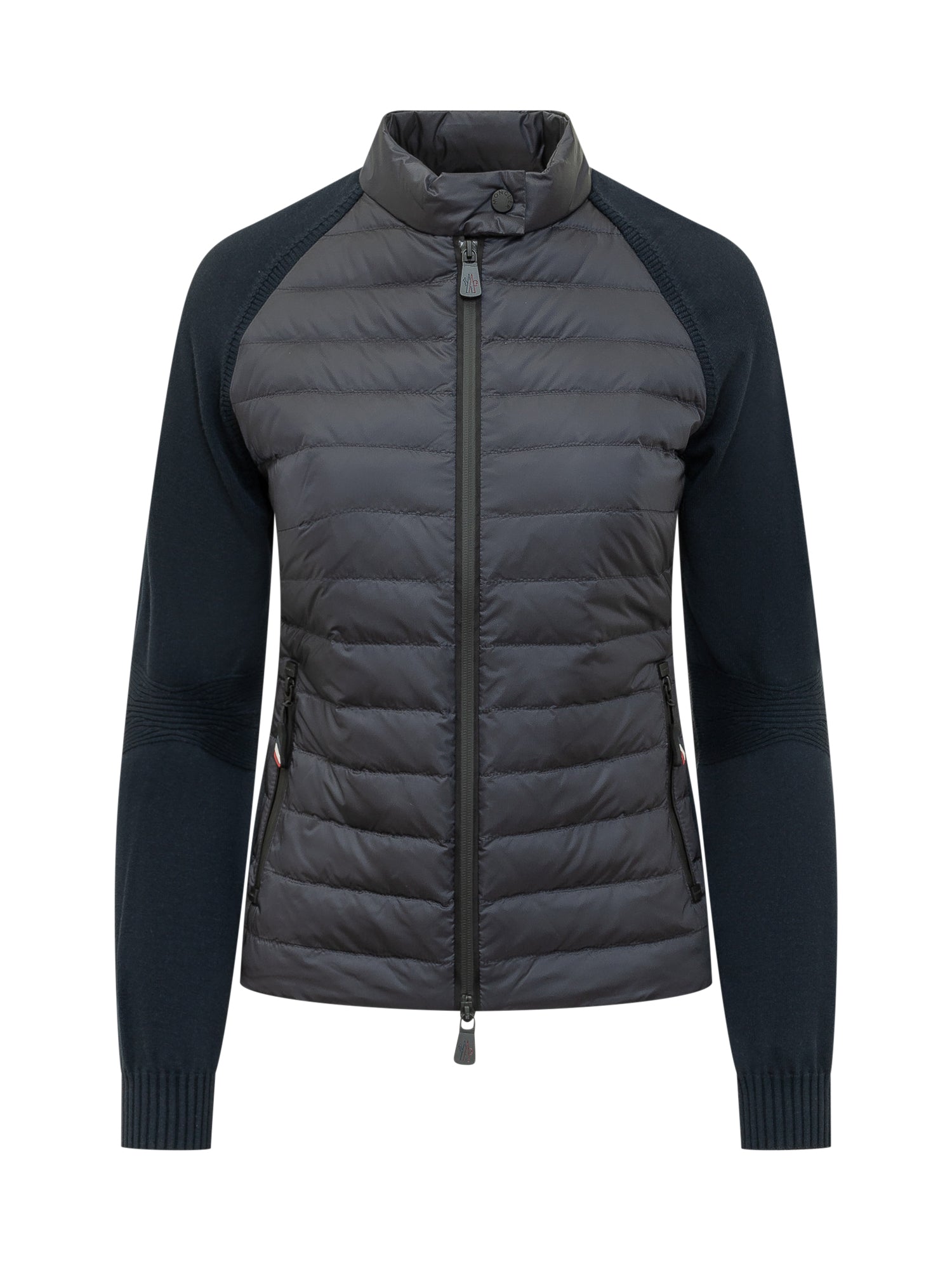 Quilted Zip Cardigan