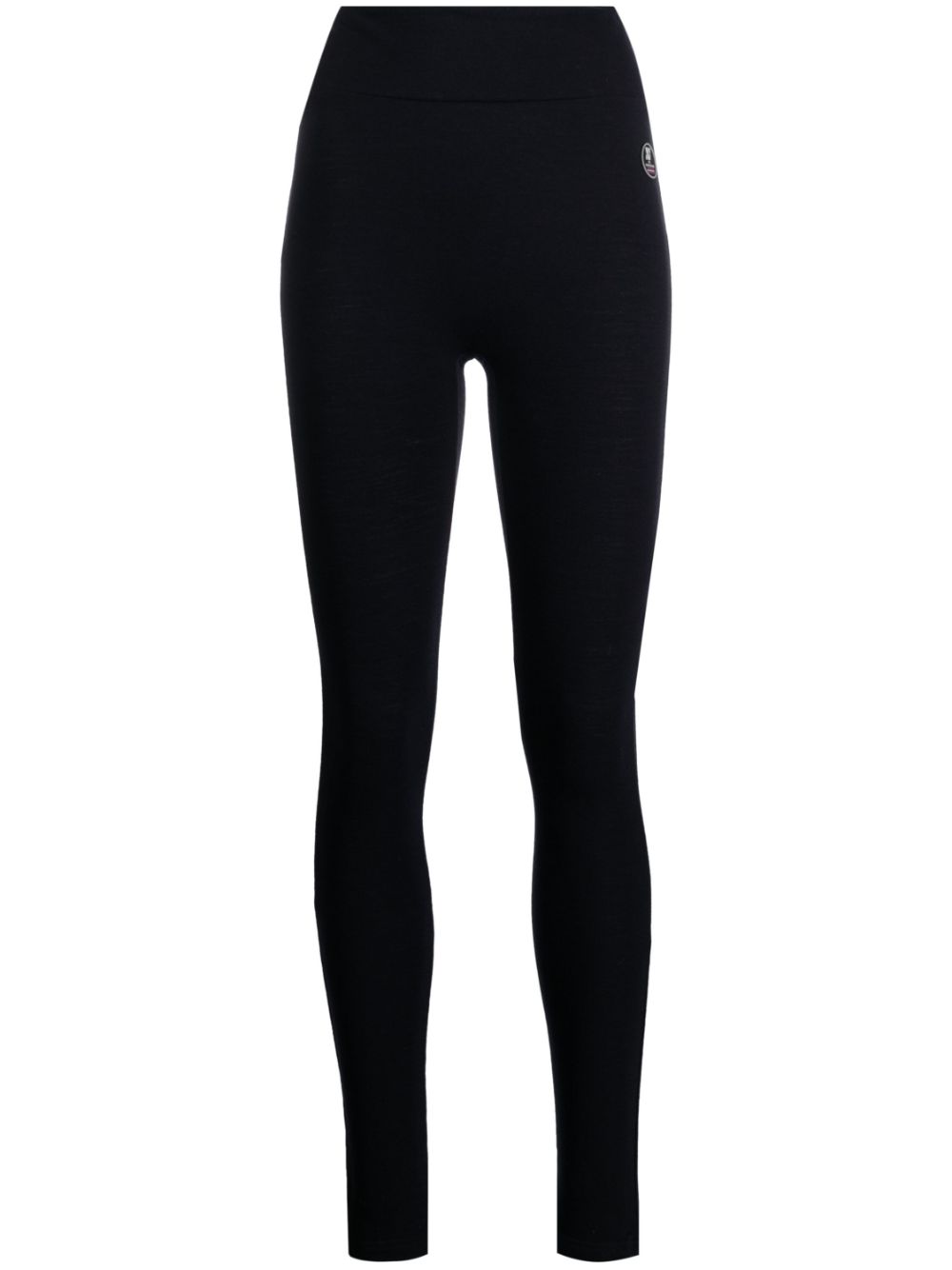 High-waisted ski leggings - Blue