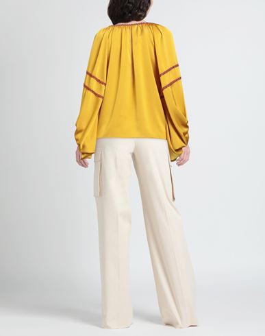 Woman Top Yellow Size 4 Polyester