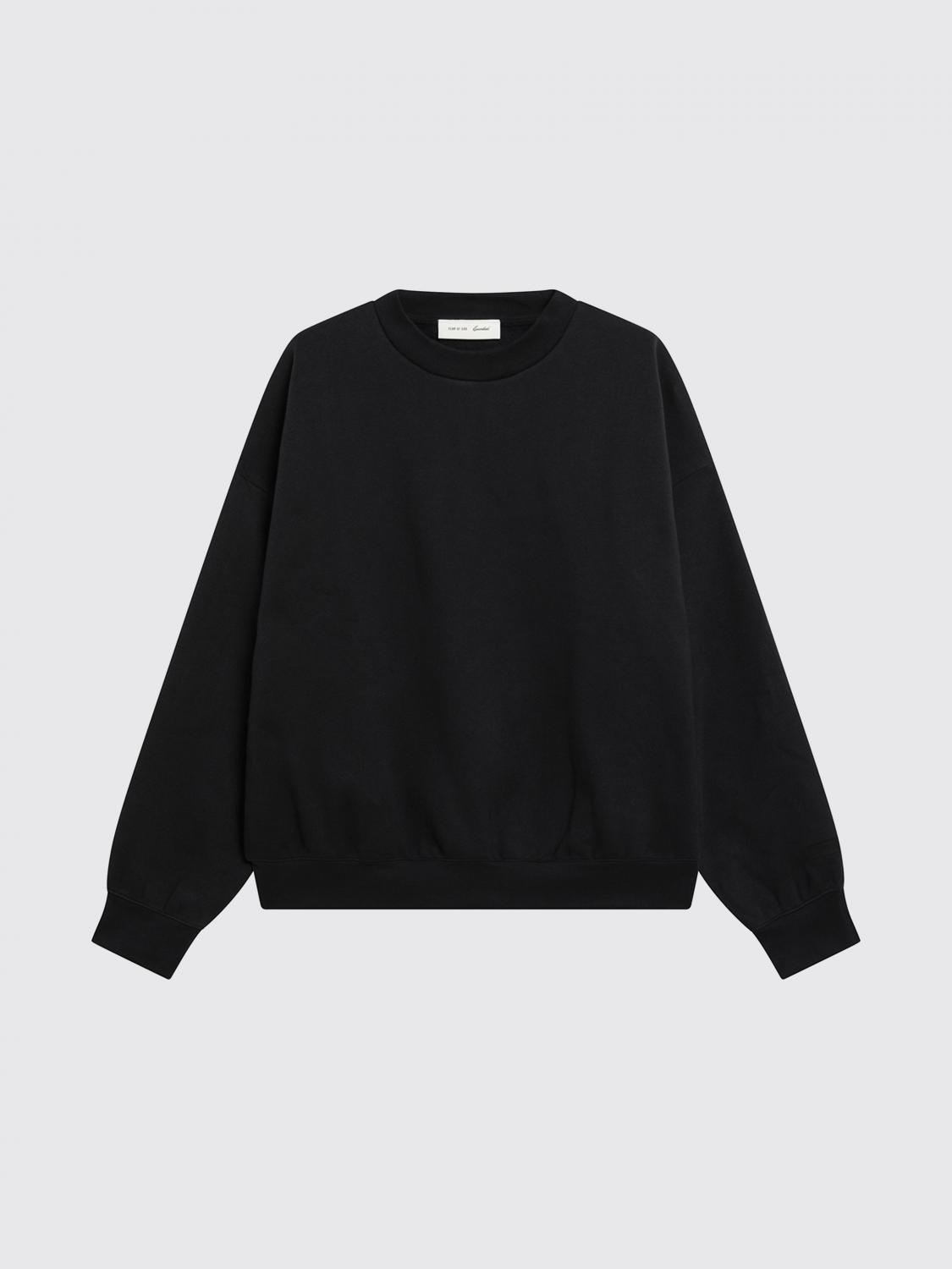 Sweatshirt Men color Black