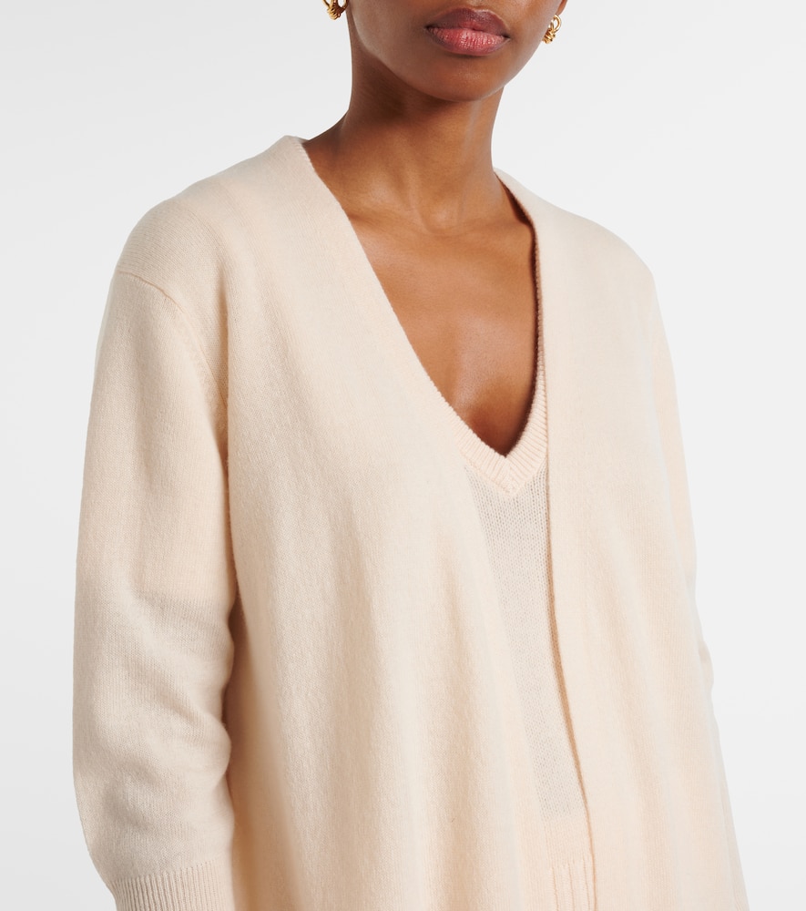 Wool and cashmere cardigan