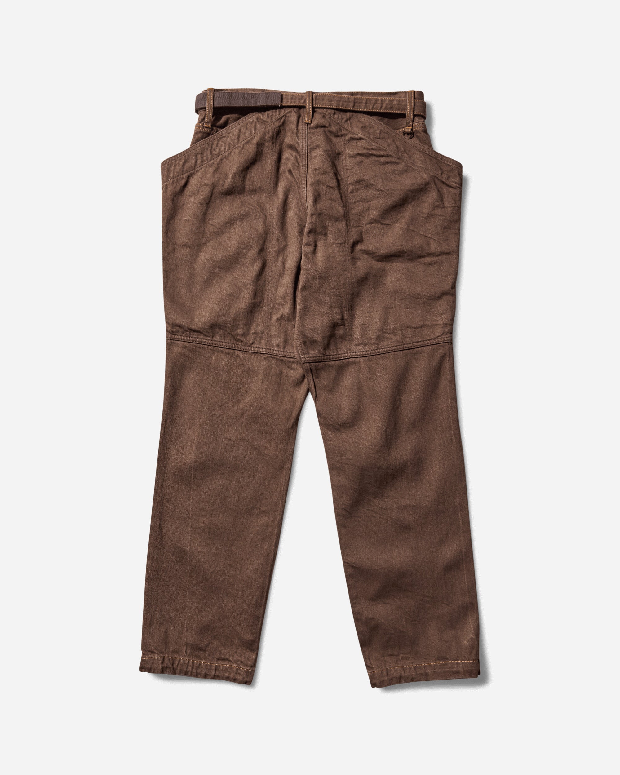 Men s Denim Pants Brown