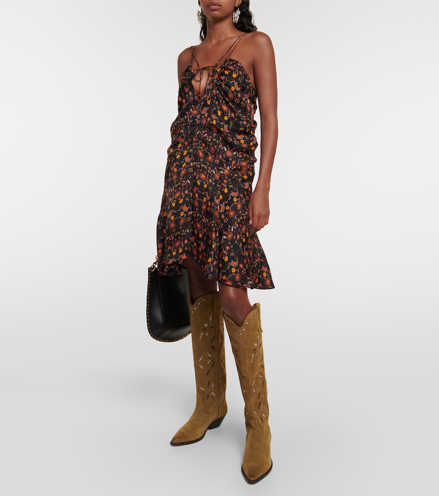 Denvee suede knee-high boots