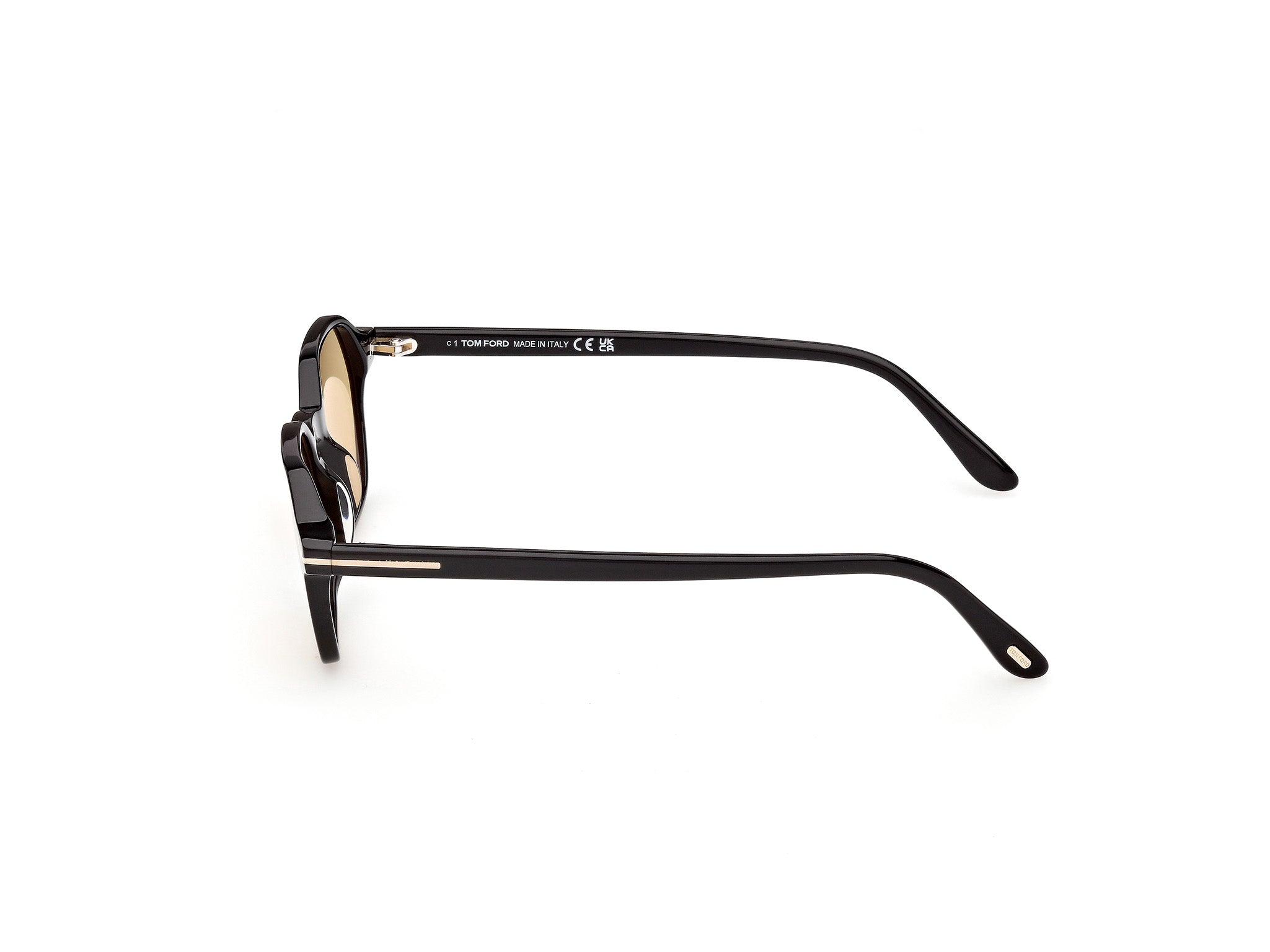 TOM FORD Man TOM FORD FT1301 JOEY-02 01E Sunglasses Acetate Black Brown Geometric Photochromic