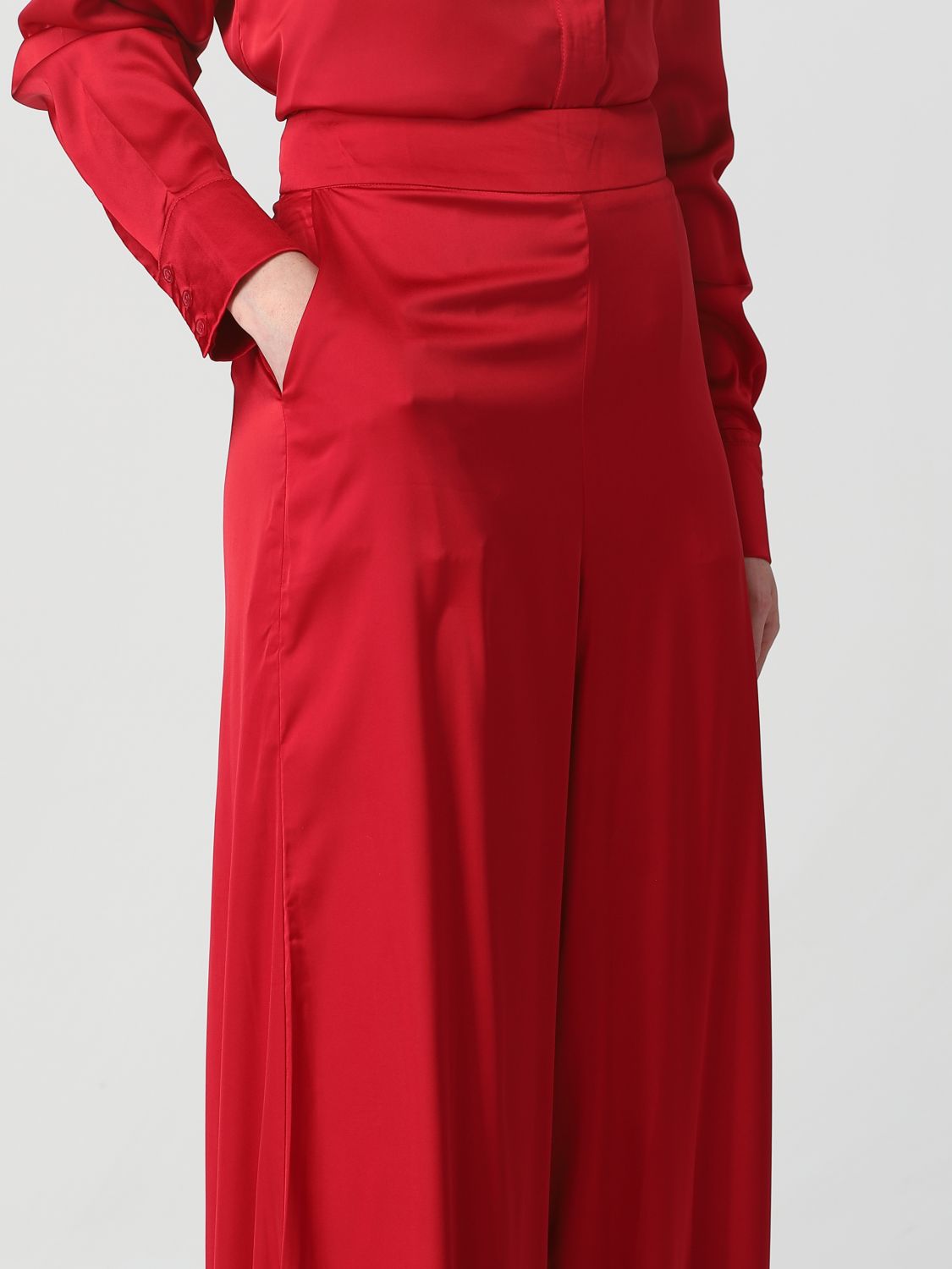 ANDREA IYAMAH 여성 Pants Woman color Red R23P21RED