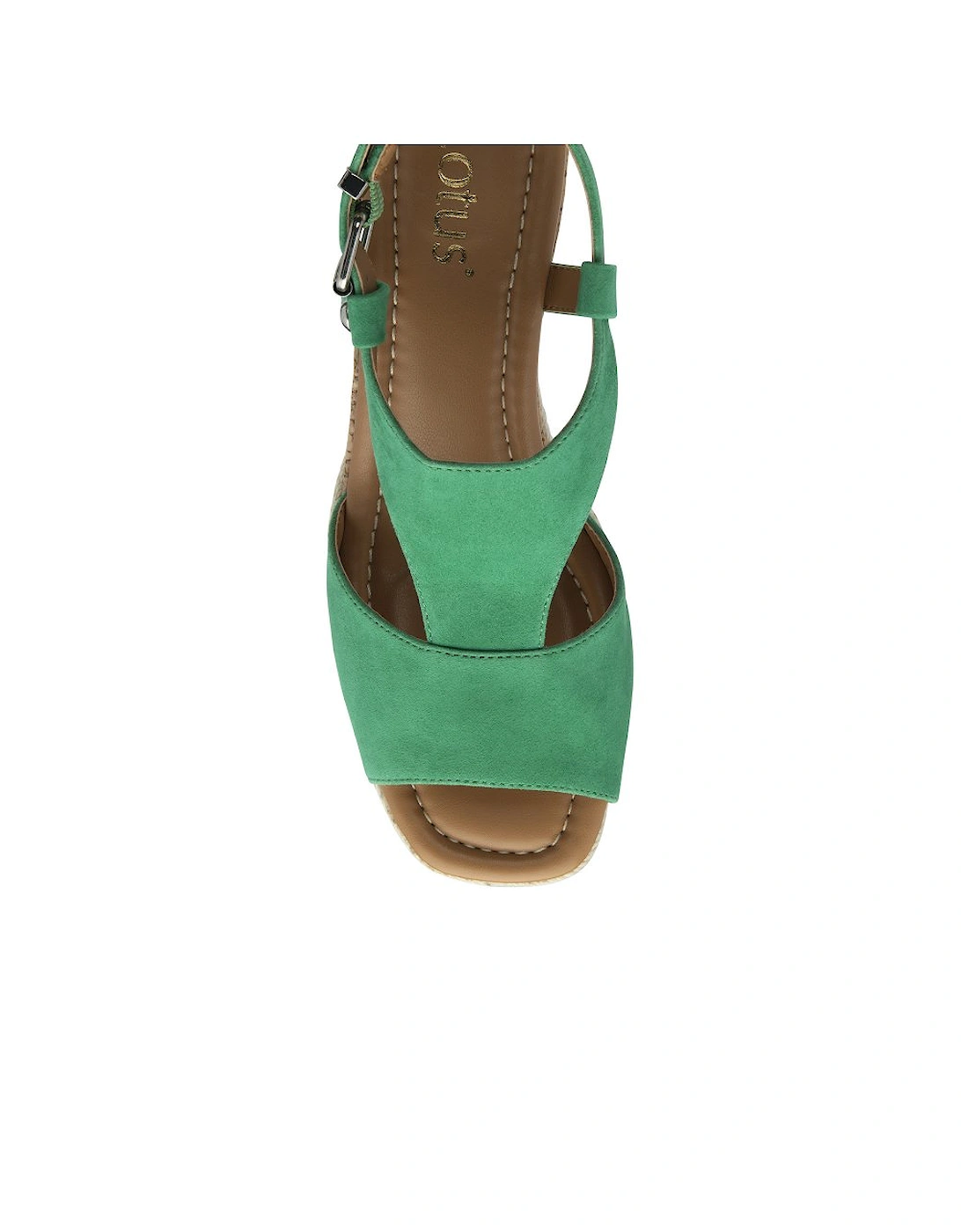 Lotus Women's Madalene Womens Wedge Sandals - Green