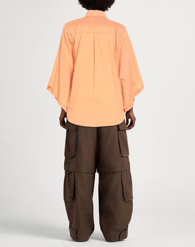Woman Shirt Mandarin Size 4 Cotton, Polyamide, Elastane