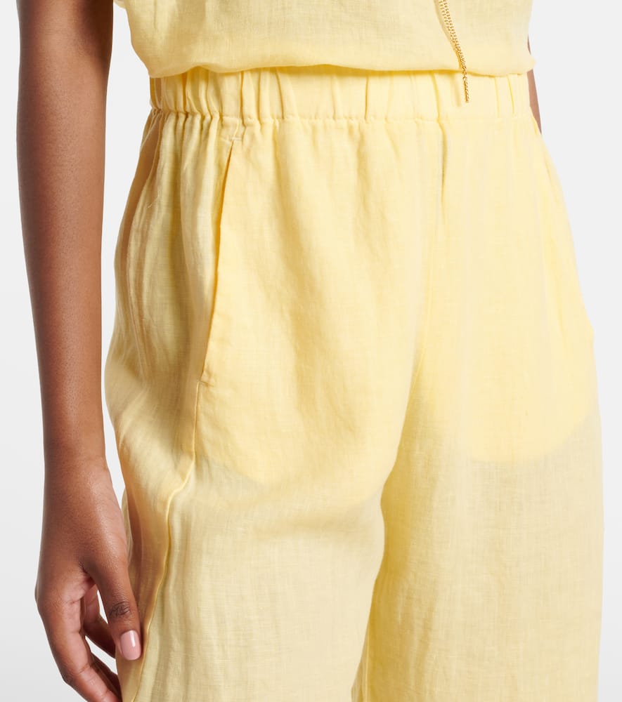 Lola linen wide-leg pants