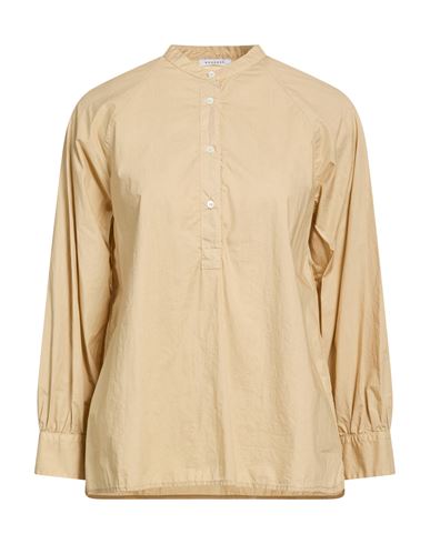 Woman Top Beige Size 2 Cotton