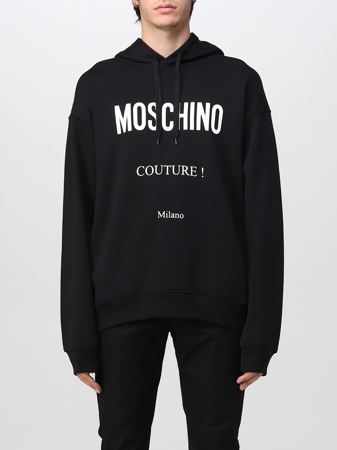 Sweatshirt Men color Black