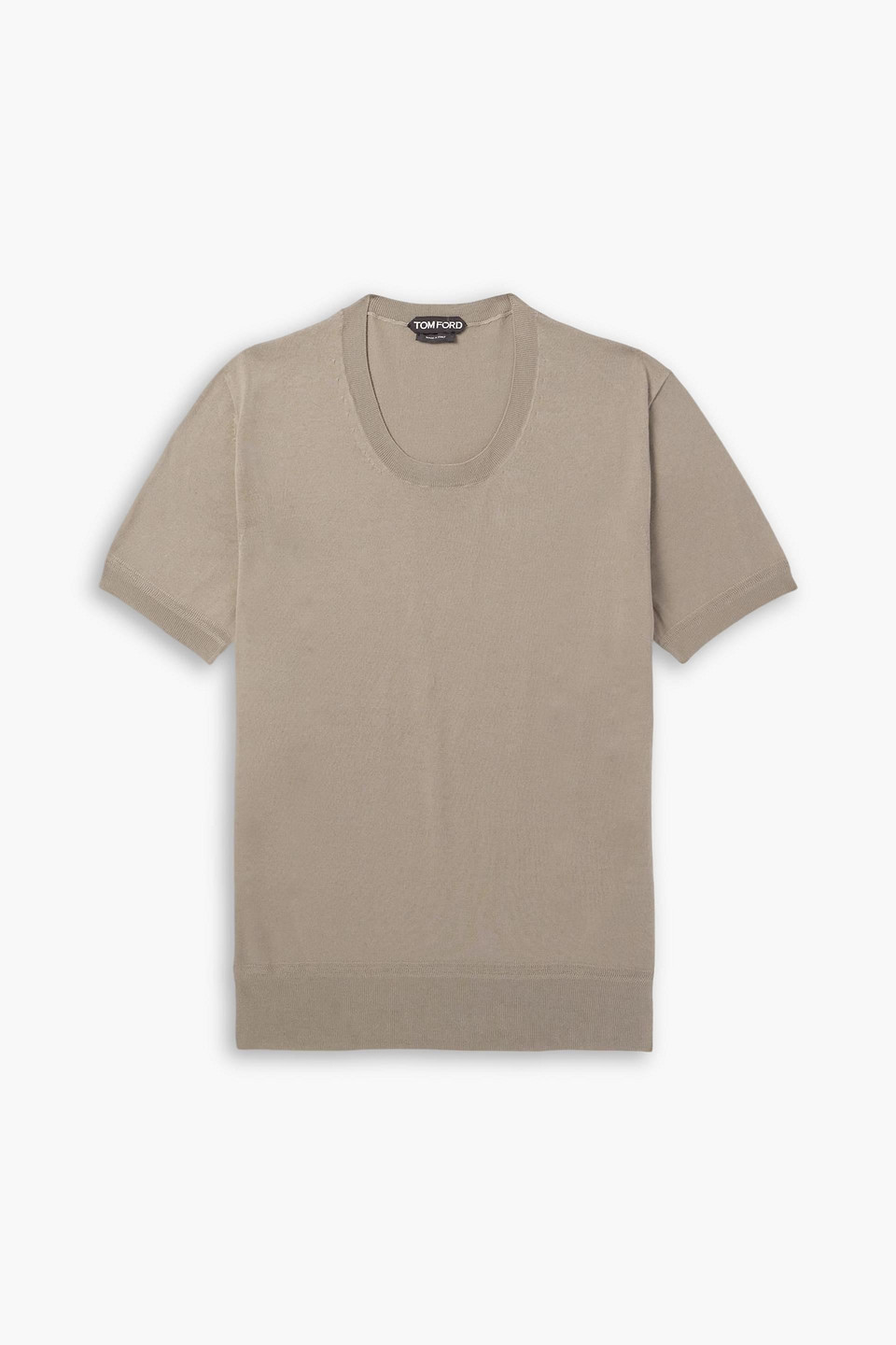 Slim-fit cotton T-shirt - Neutral - IT 60