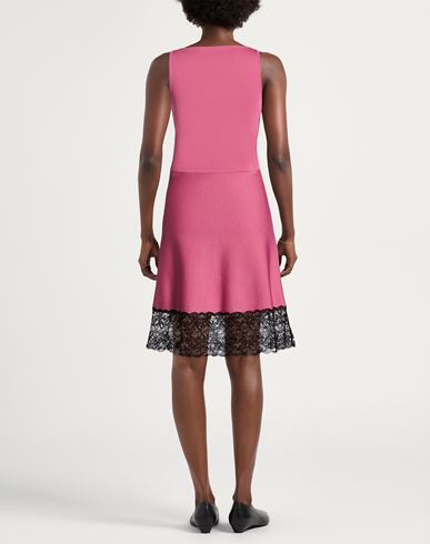 Woman Midi dress Magenta Size 6 Viscose, Polyamide