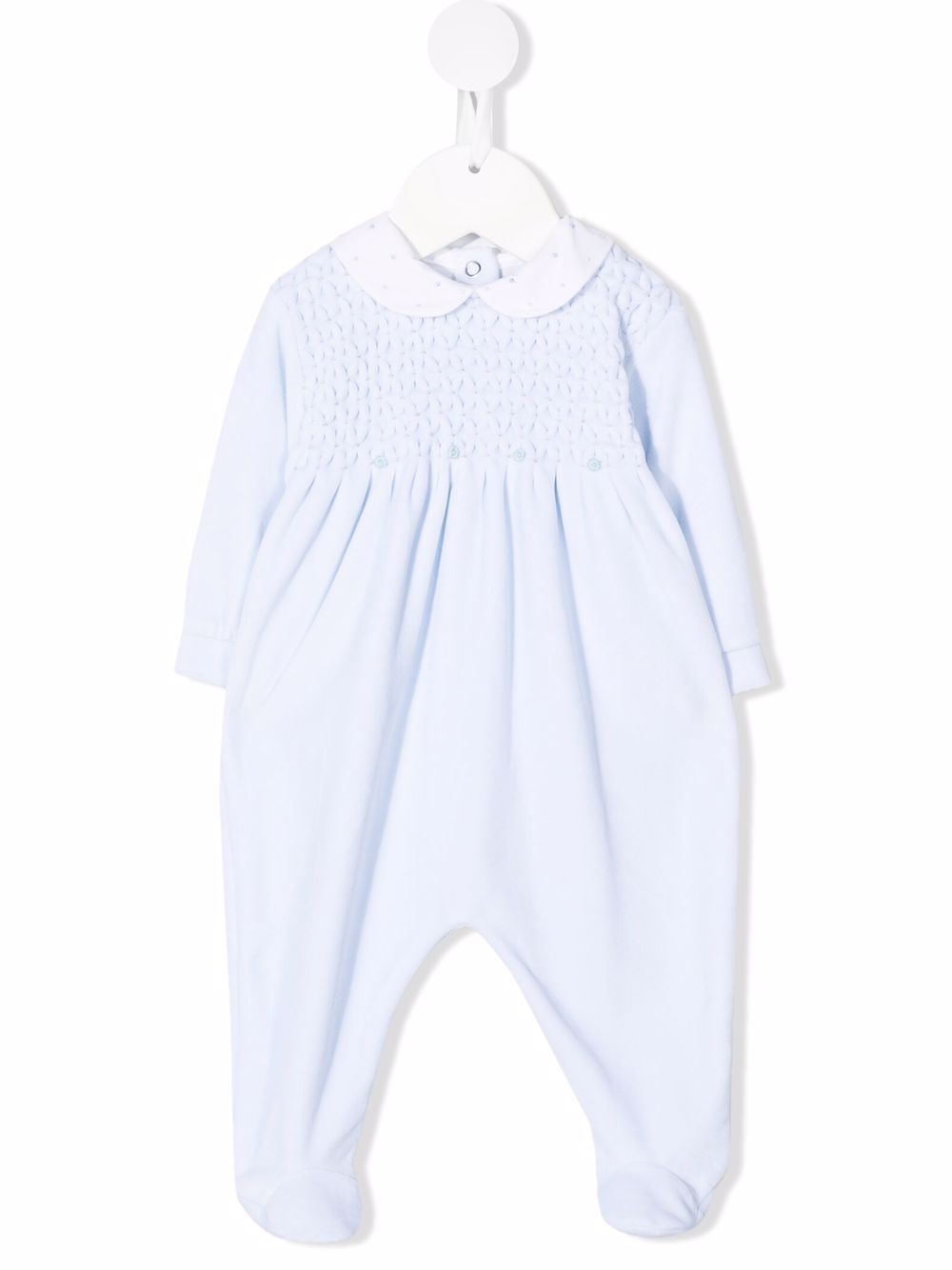 Floral knit body - Blue