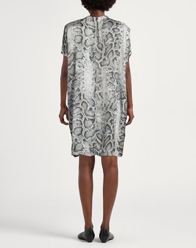 Replay Woman Mini dress Grey Size S Viscose