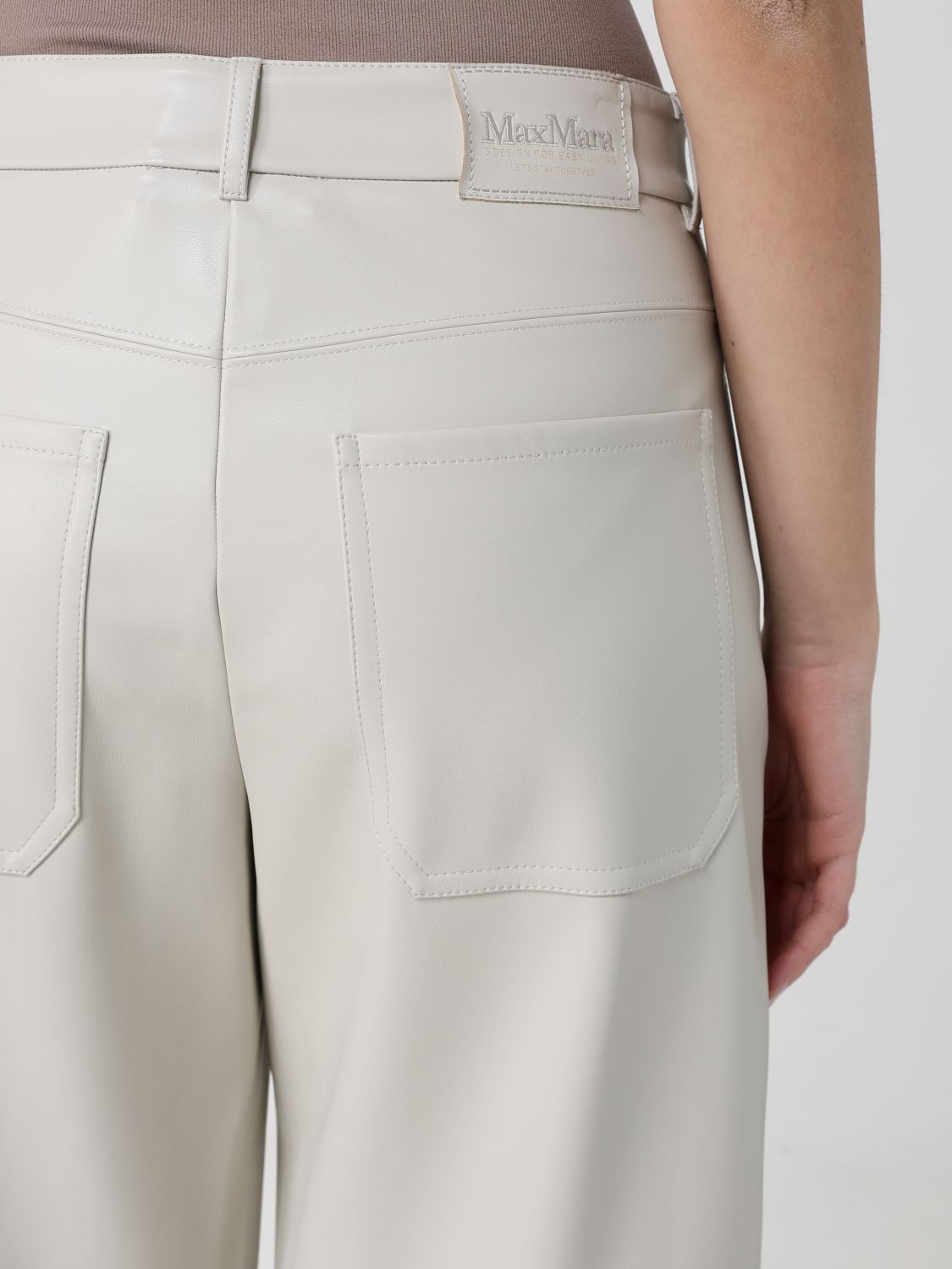 Pants Woman color White