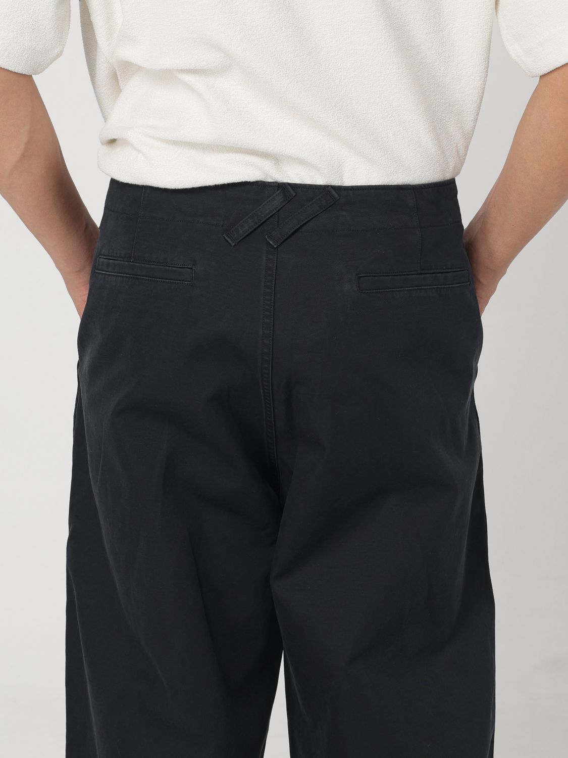 Pants Men color Black