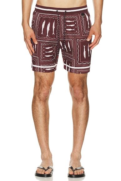 Agua Bendita Joe Trunks in Brown - Brown. 38 also , 32