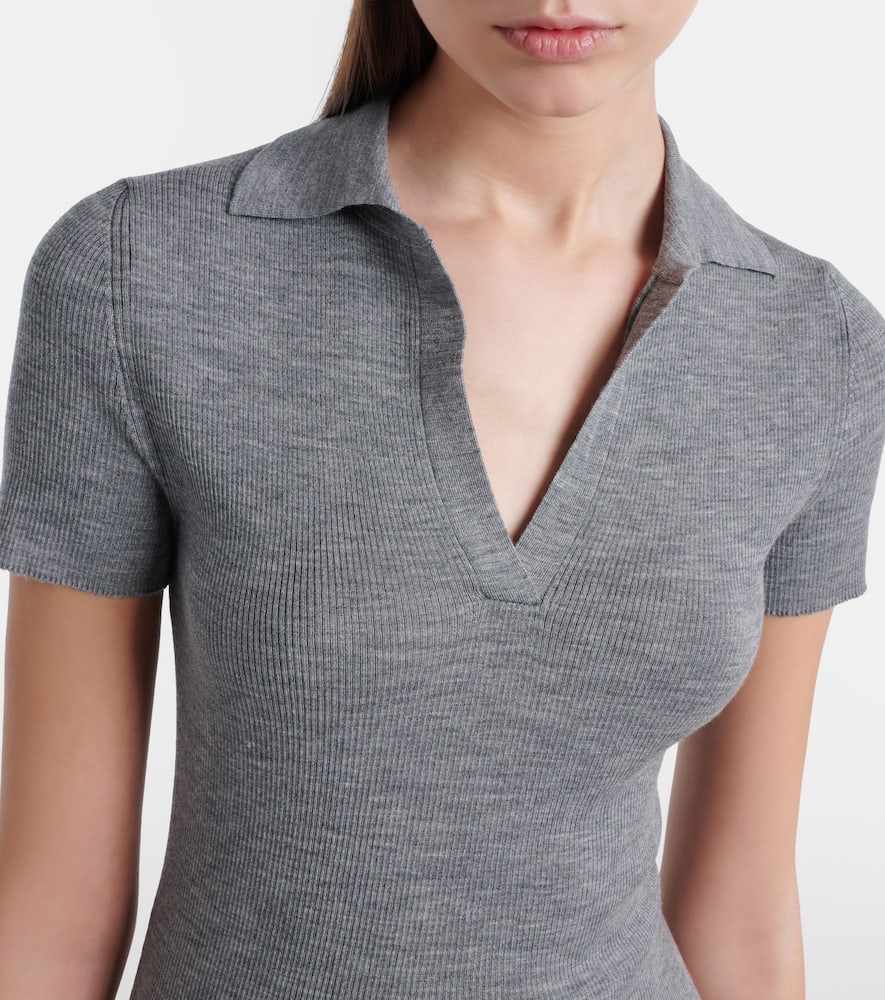 Albero virgin wool polo shirt