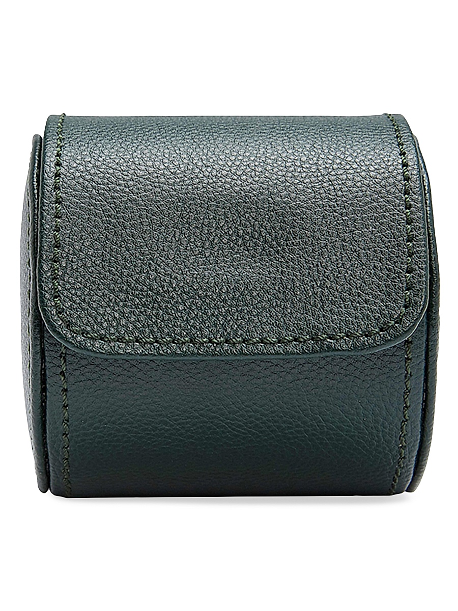 British Racing Single Watch Roll - Green