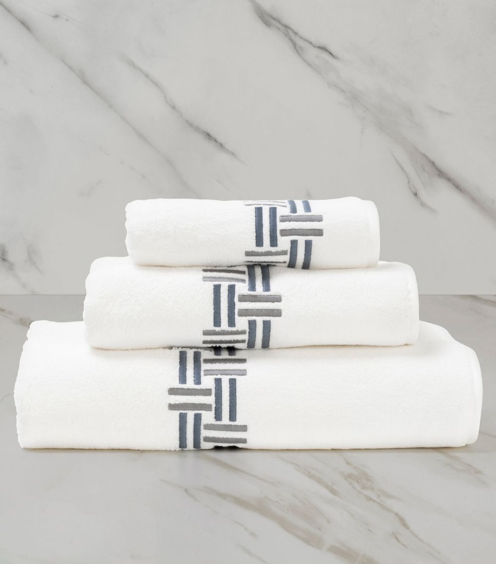 Basket Weave Bath Towel (100Cm X 150Cm)