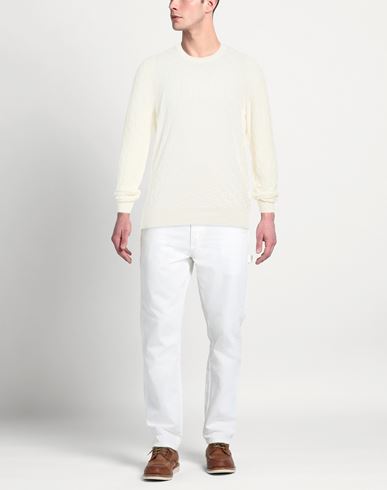 Man Sweater Off white Size 42 Cotton