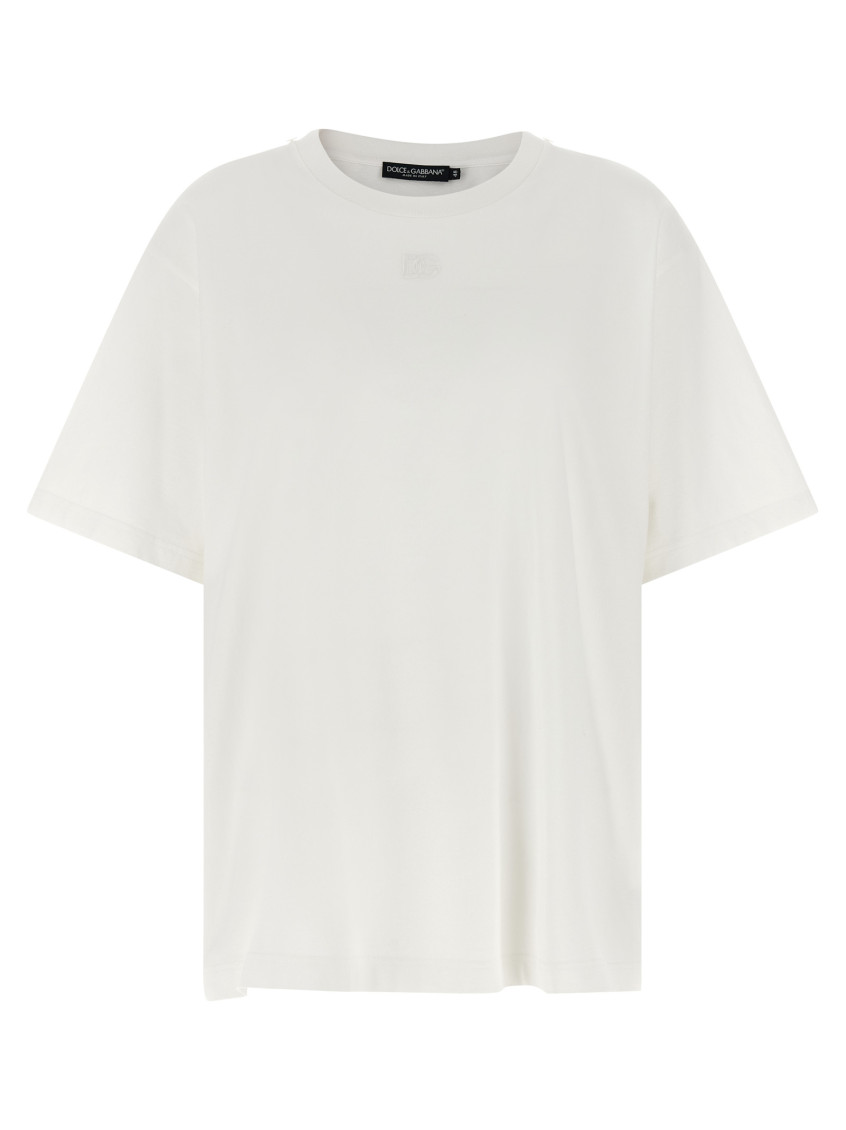 Dolce&Gabbana - graphic print short sleeve round neck top