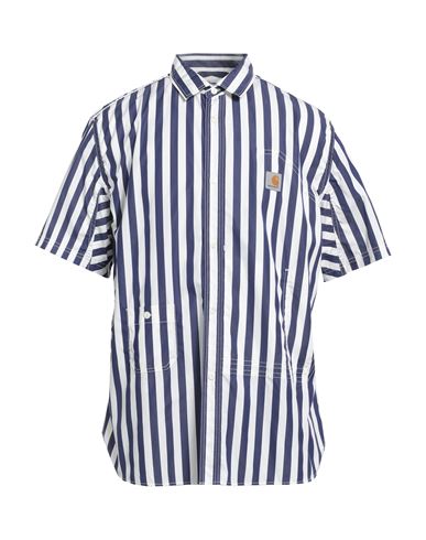 Eye Junya Watanabe Comme Des Garçons X Carhartt Man Shirt Navy Size S Cotton
