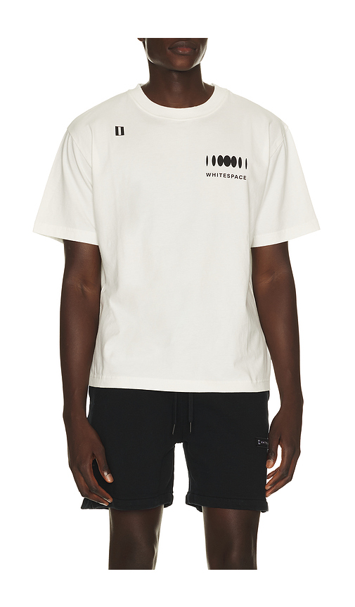 Whitespace Premium Graphic Tee in Whisper White - White. XXL/2X also in S, M, L, XL/1X