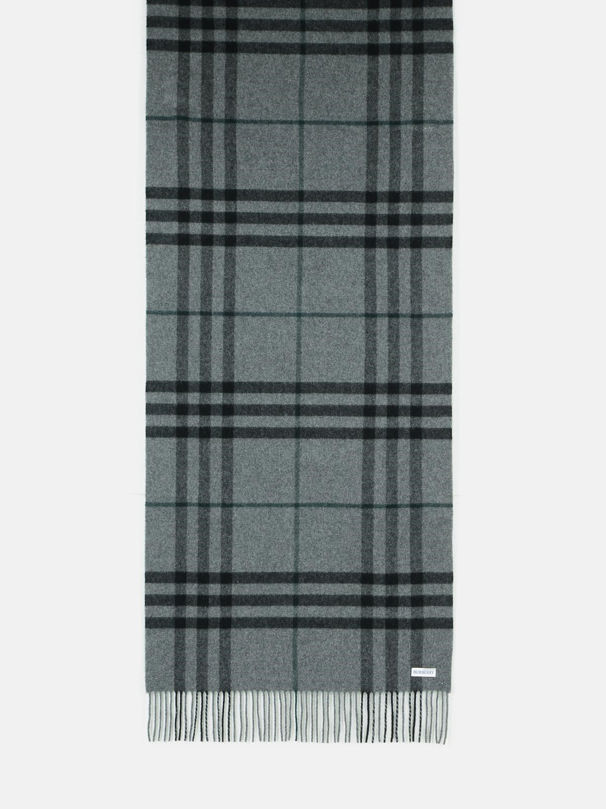 Grey Cashmere Scarf