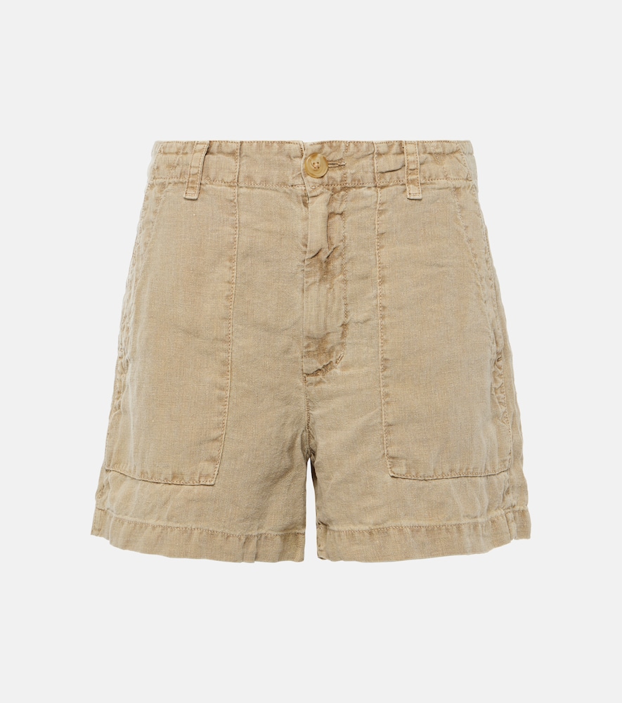 Fallon linen shorts