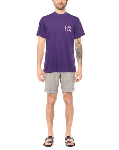 Man T-shirt Purple