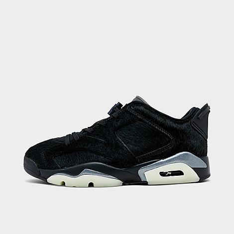 Women's Air Retro 6 Low Casual Shoes in Black