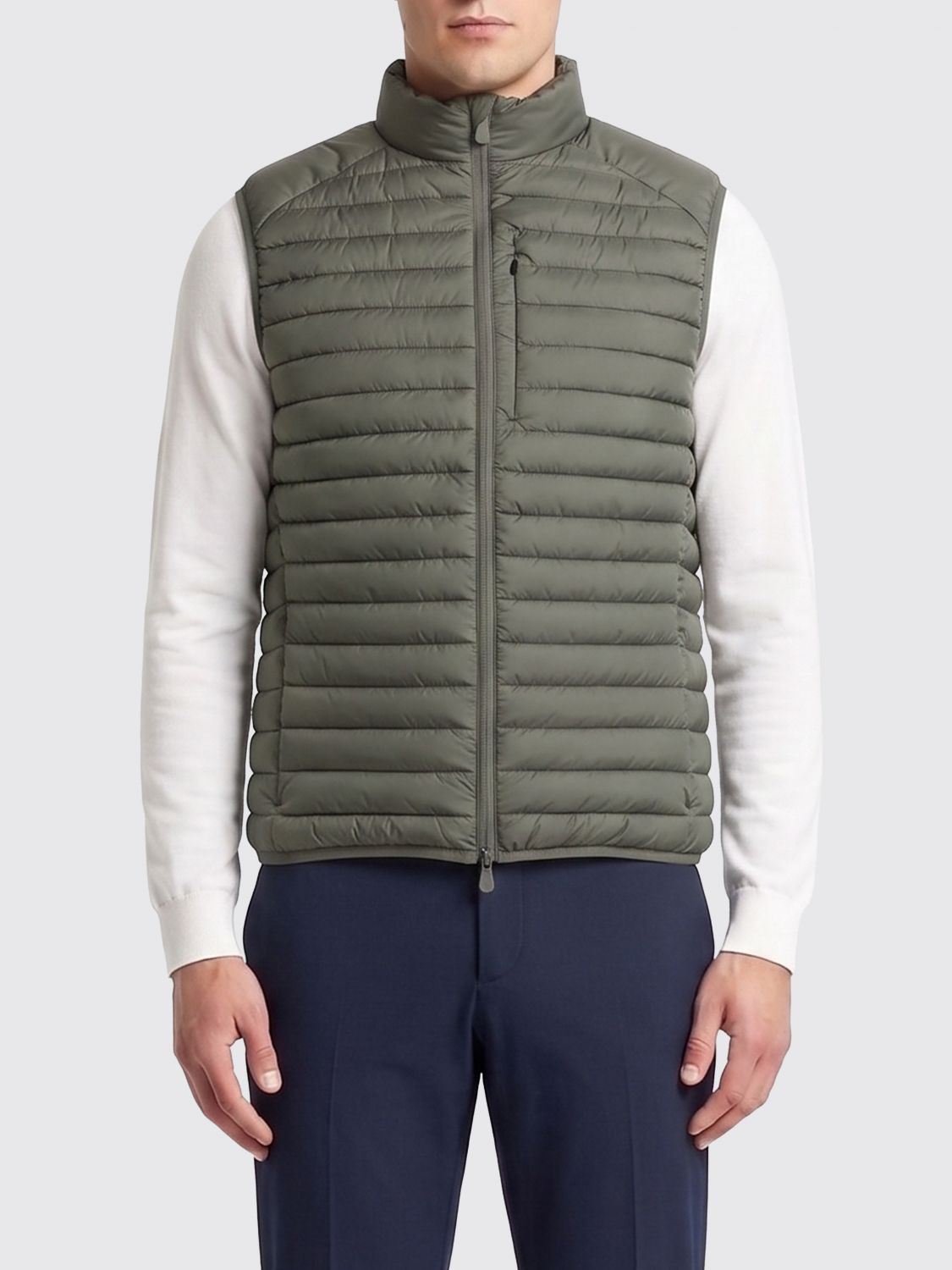 Suit Vest Men color Green