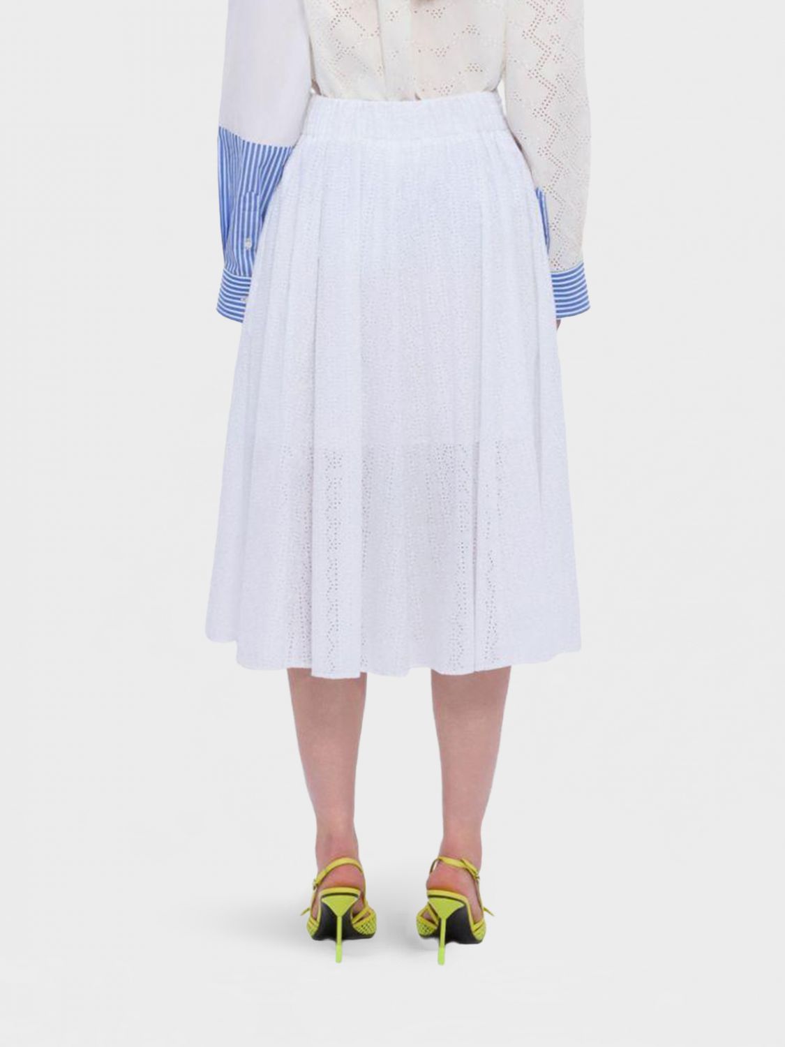 Skirt Woman color Ivory