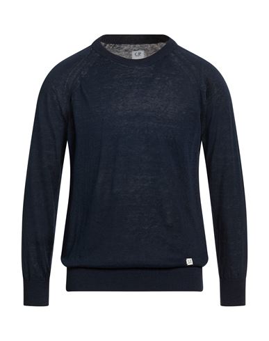 C. p. Company Man Sweater Midnight blue Size L Linen