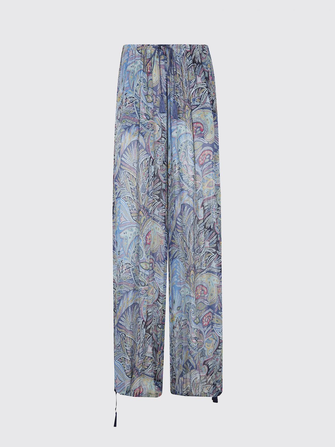 Pants Woman color Blue