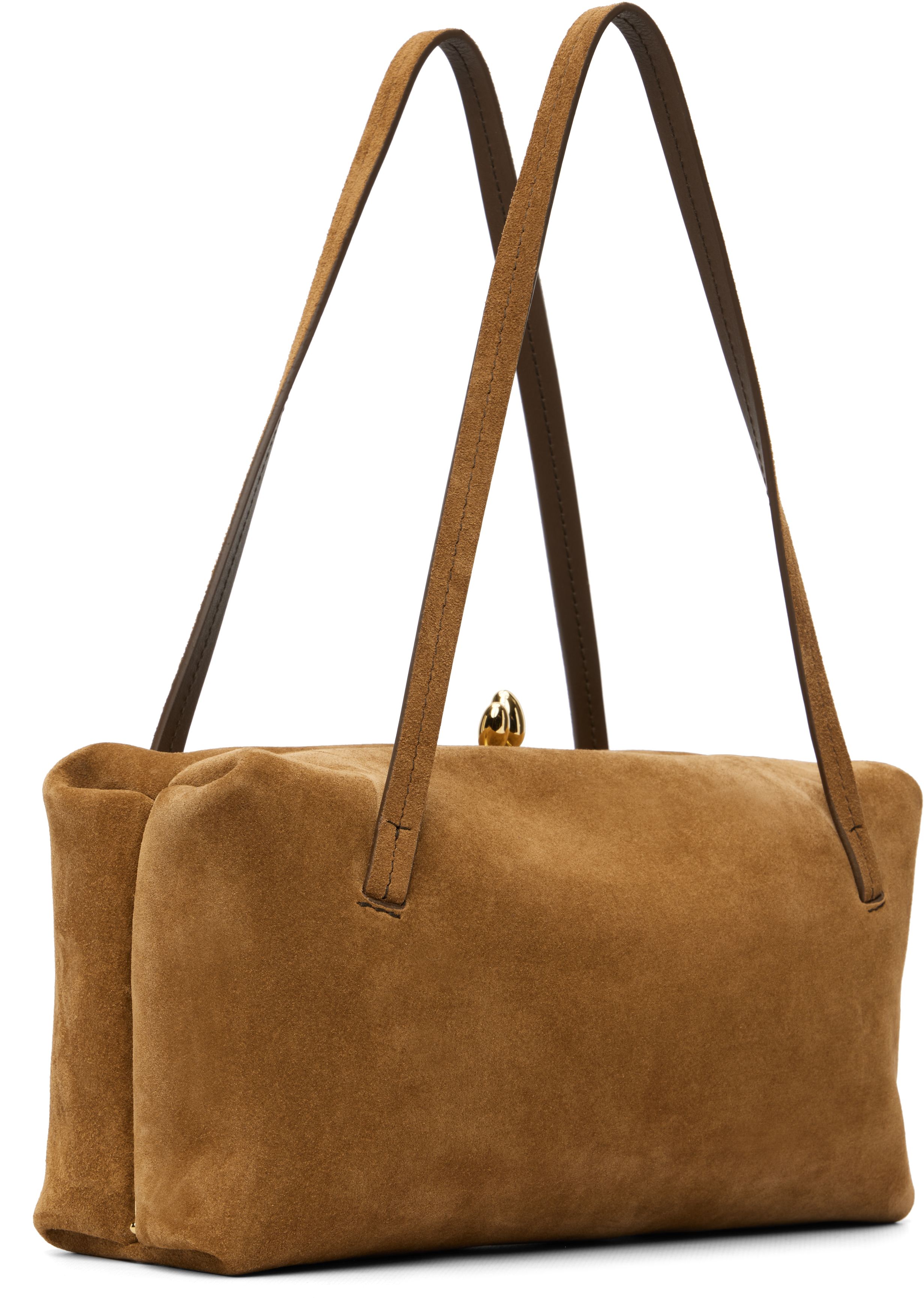 Tan Goji Pillow Small Bag