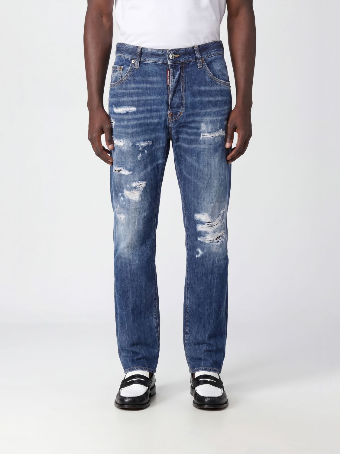 Jeans Men color Blue