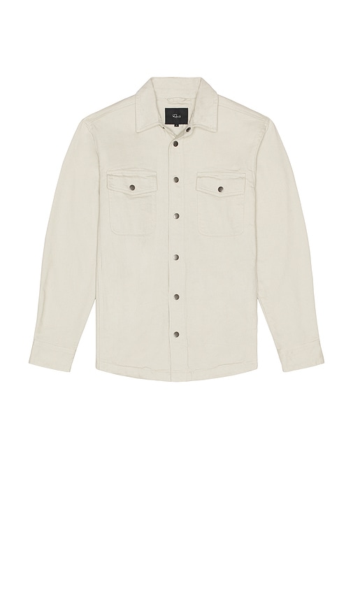 Rails Rhett Long Sleeve Shirt in Ivory.  S. Also in L, M, XL/1X
