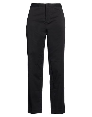 Woman Pants Black Size 8 Cotton, Elastane